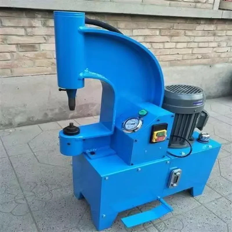 Electric Hydraulic Auto Repair Tools Truck Brake Pad Shoe Riveting Machine for Electric Hydraulic Brake Shoe Pad Installation
