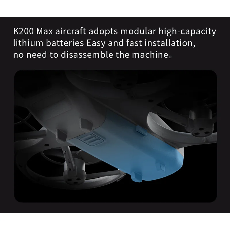 แบตเตอรี่โดรน K200Max สำหรับ K200 Max 3.7v 1200 mAh LiPo แบตเตอรี่อะไหล่แท้