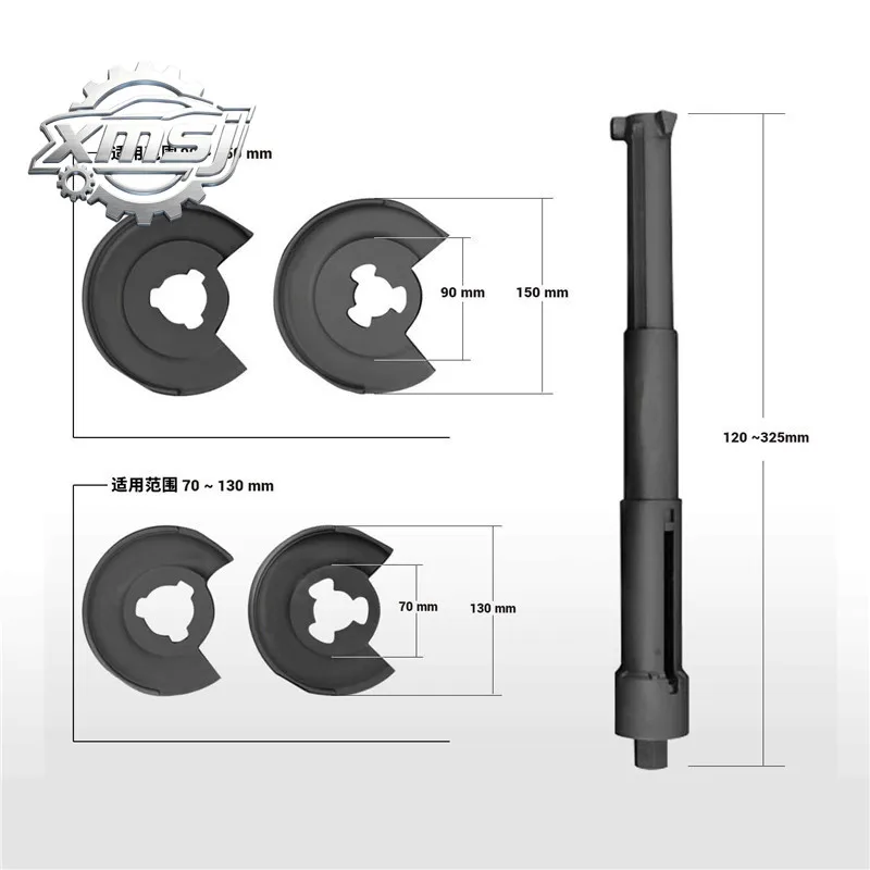 

Herramienta reparación compresor resorte, herramienta puntal bobina telescópica suspensión para Benz W123 W124