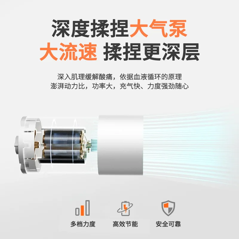 2026 جهاز تدليك الساق الكهربائي للاستخدام المنزلي مع جهاز تدليك الساق بموجة الهواء وضغط الهواء #4