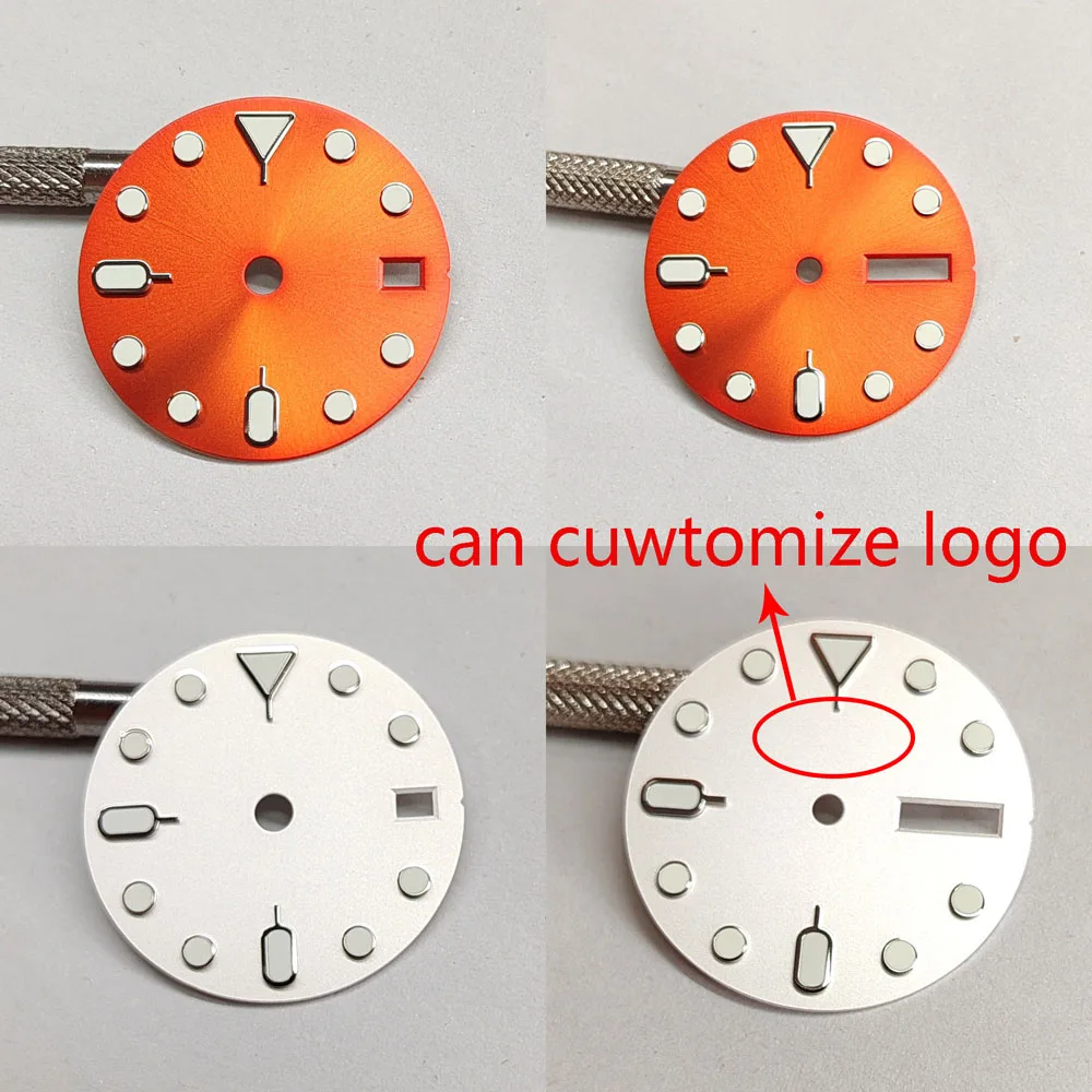 Quadrante PROSPEXX luminoso modificato da 28,5 mm NH35/NH36 adatto per orologi con movimento automatico NH35/NH36 modific personalizza il logo