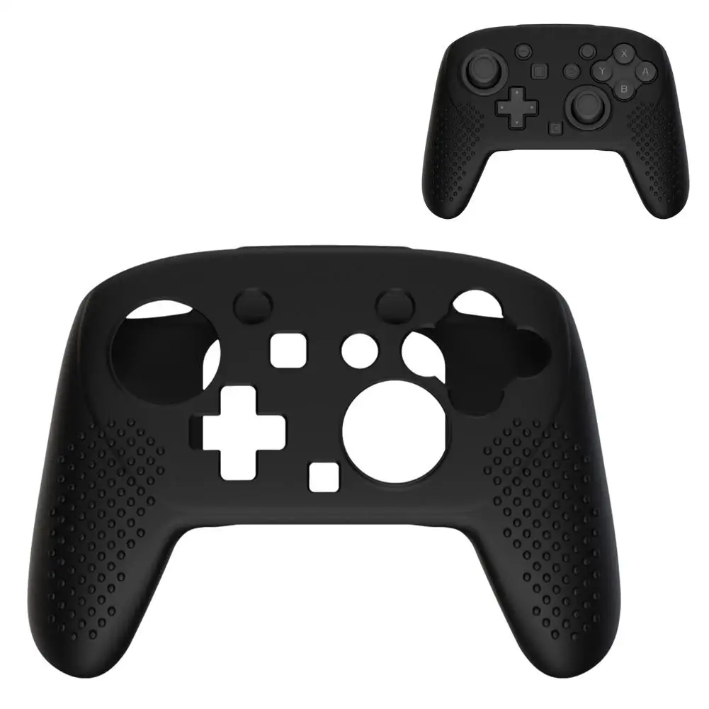 For Switch 2 Pro Controller Silicone Case Non-Slip Textured Grip Cover With Sweatproof & Shockproof Protection Shell For NS2 Pro