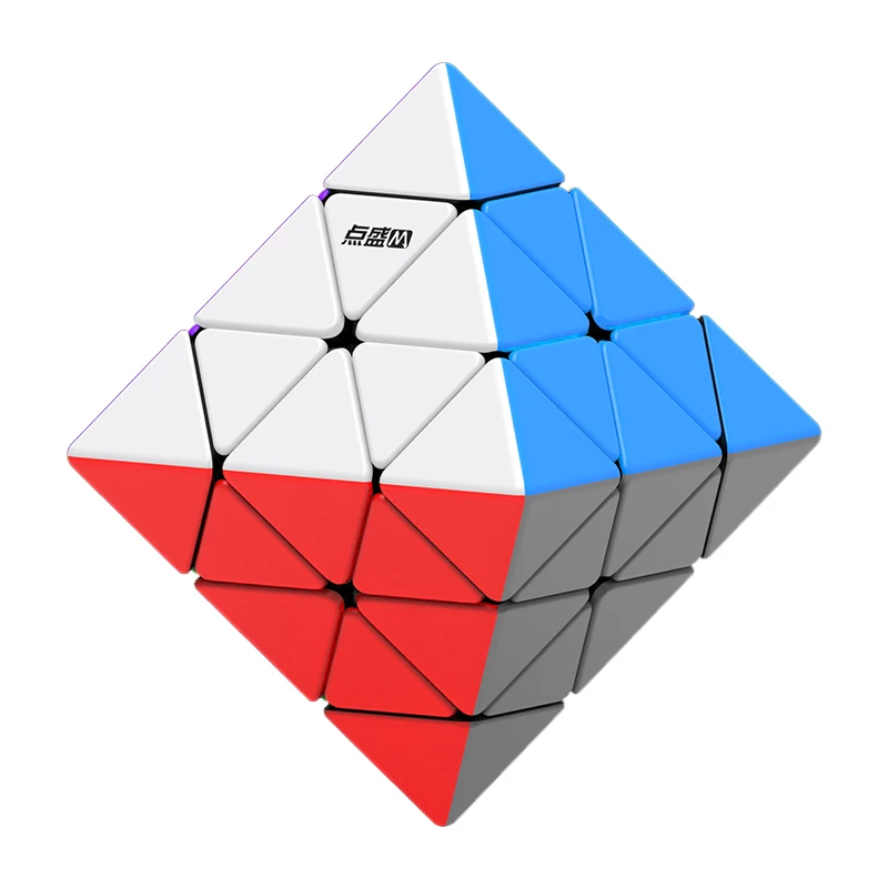 DianSheng Galaxy Cluster 8 Sides Cube M Stickerless 8 Surface Speed Cube Magnetic Puzzle Cube Packing Cubes Toys for Kids
