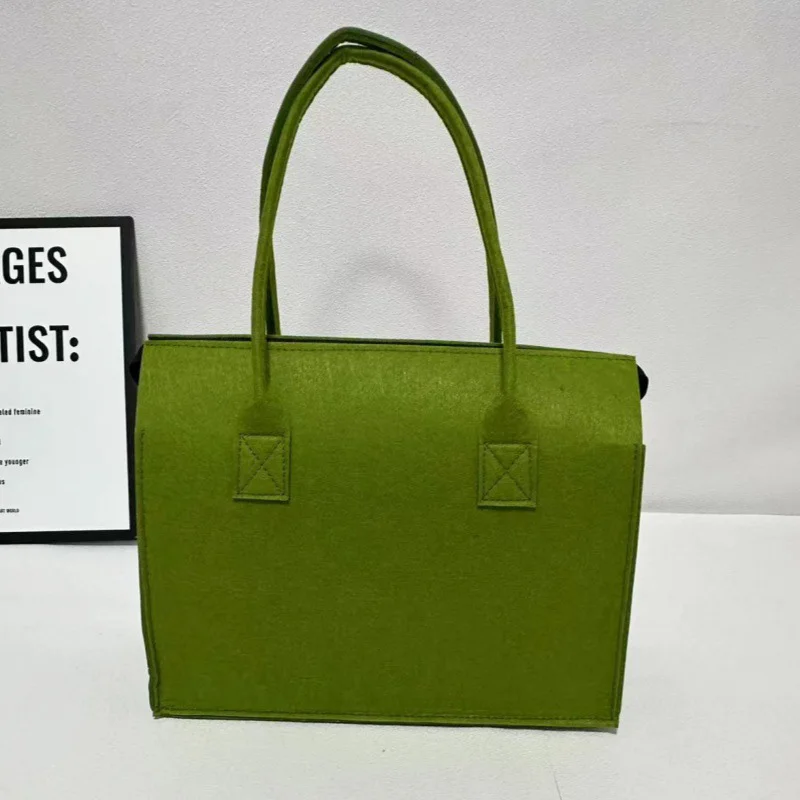 Filztasche Kleine Tragetasche Reise-Einkaufstasche Souvenir Filz-Tragetasche - Umweltfreundlicher Tragbarer Träger für den Täglichen Gebrauch – Detail 8