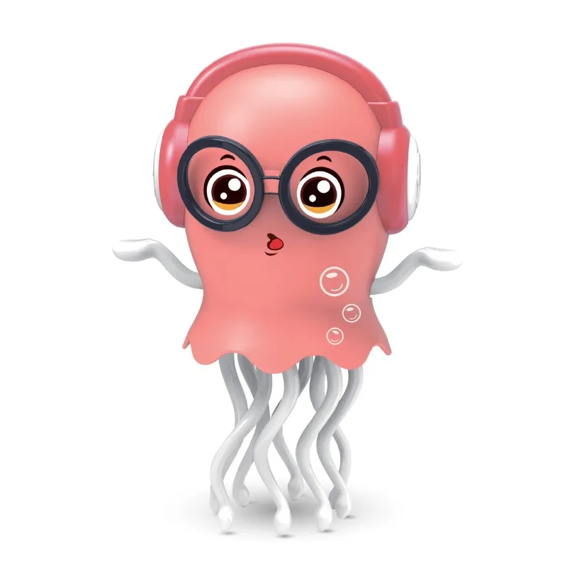 Pulpo bailando para chico, juguetes electrónicos para mascotas, desarrollo interactivo de dibujos animados, educación en movimiento, juguete para regalo para niños pequeños, regalo de cumpleaños creativo