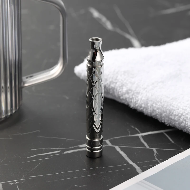 YAQI Harlequin Polished 303 Stainless Steel Men Safety Razor Handle