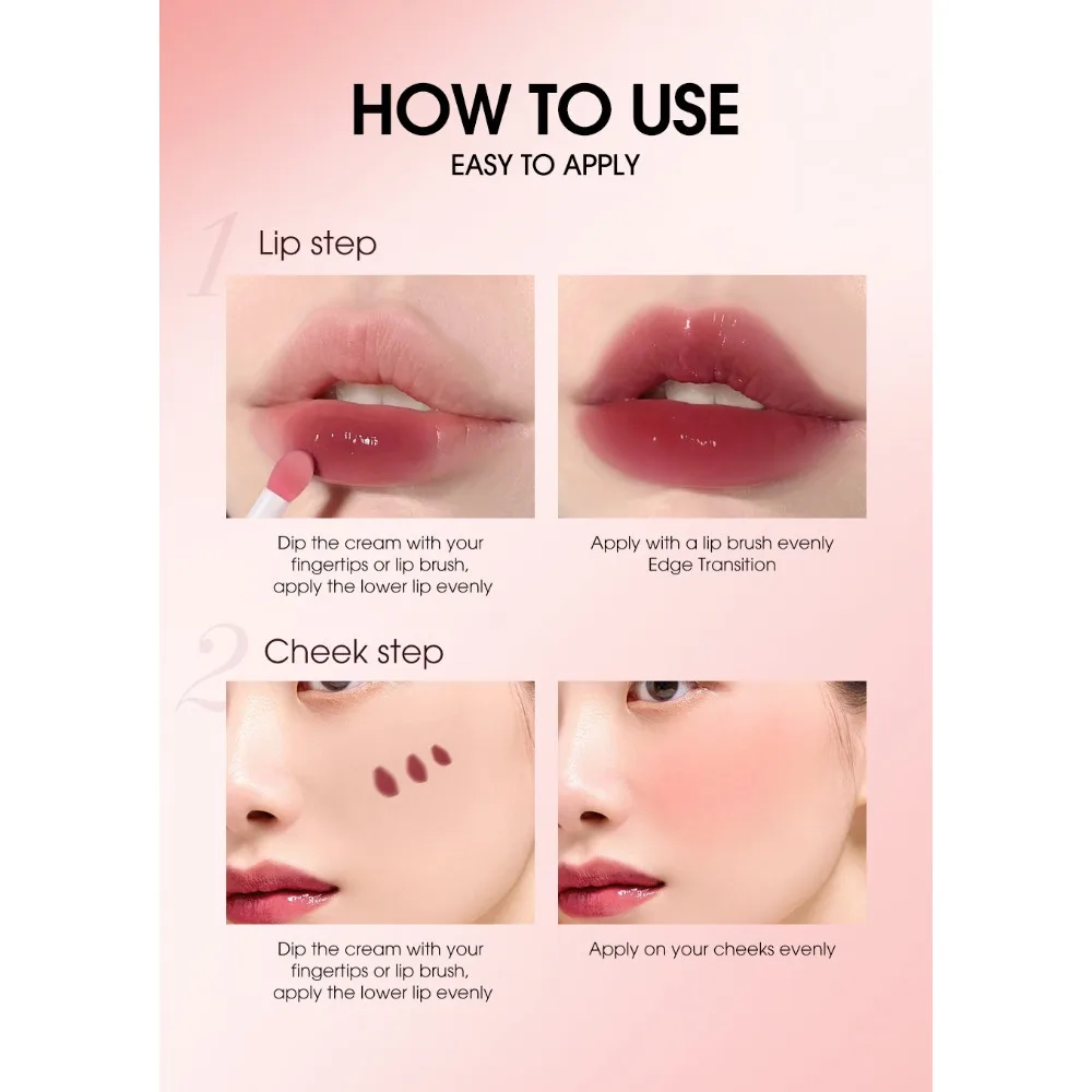 Hot Sale 6 Colors Lipstick Moisturizing Sexy Lip Gloss Enhances Color Hydrating Lip Glaze Beauty