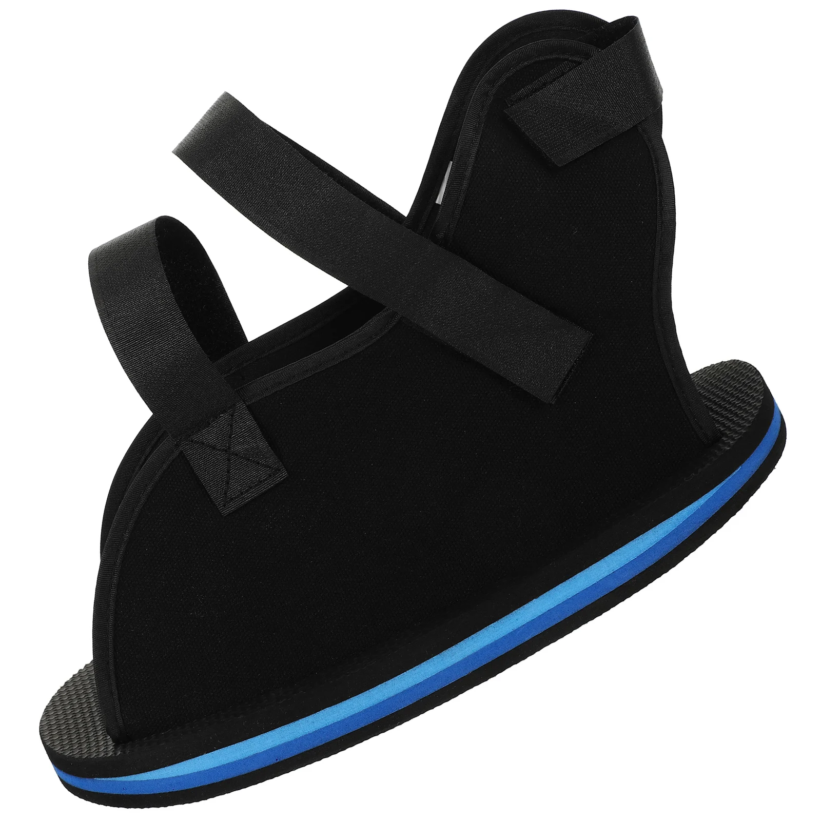 

Обувь для переломов стопы, гипсовая защитная прогулочная обувь, черный сломанный носок, легкий холст, прочный, длительный срок службы, прочный ремешок, твердая адгезия