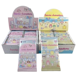 Original Box Card Sanrio Cute Anime Genuine Authorization Party Plan Characters Kuromi Kitty Melody Collection Children's Gifts