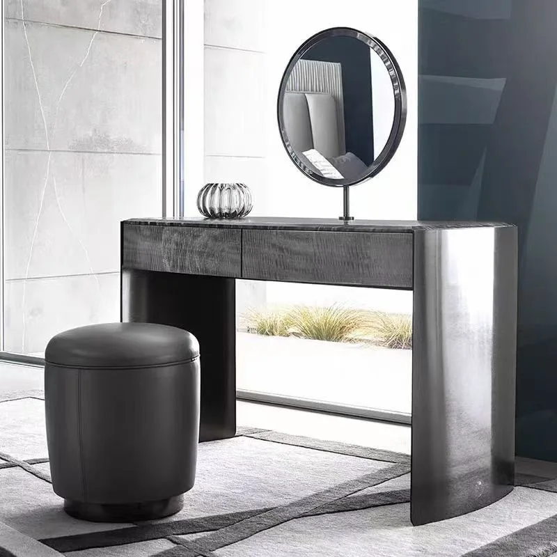 

Modern simple dresser bedroom high-end designer villa cabinet large apartment Hong Kong-style Italian minimalist makeup table