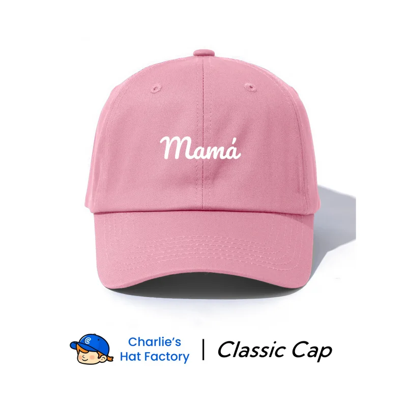 1 pc mama Printed Baseball Cap, Stylish Trendy Classic Soft Sweatband Adjustable Size