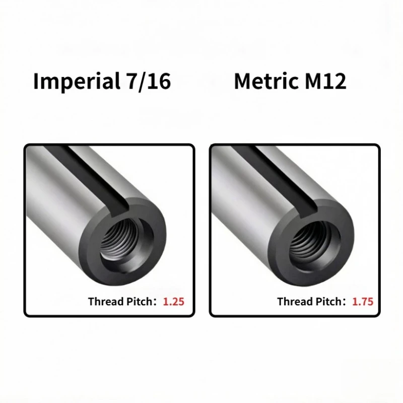 R8 Spring Collet Set High Precision Milling Collets M12 / 7/16-24 Thread, 1/8 3/16 1/4 5/16 3/8 1/2 5/8 Inch & 3-20mm Metric