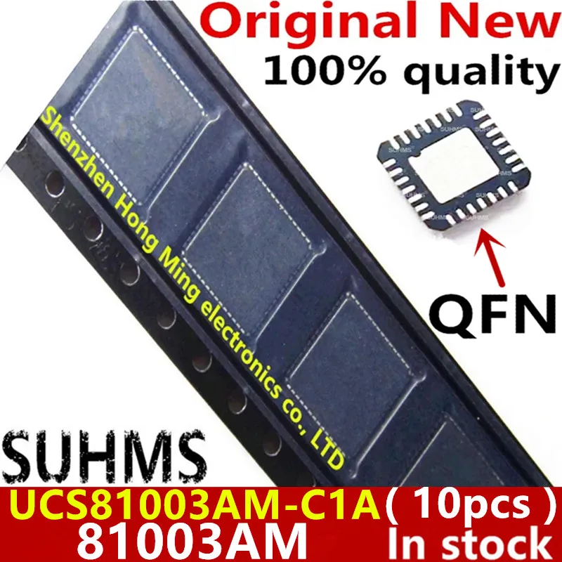 

(10piece)100% New UCS81003AM-C1A UCS81003AM 81003AM QFN-28