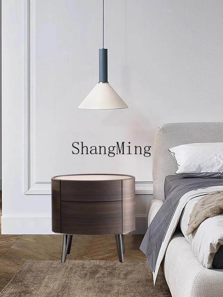 وحدة حجم طاولة السرير البيضاوية LXY لغرفة النوم بتصميم مميز حديث #4