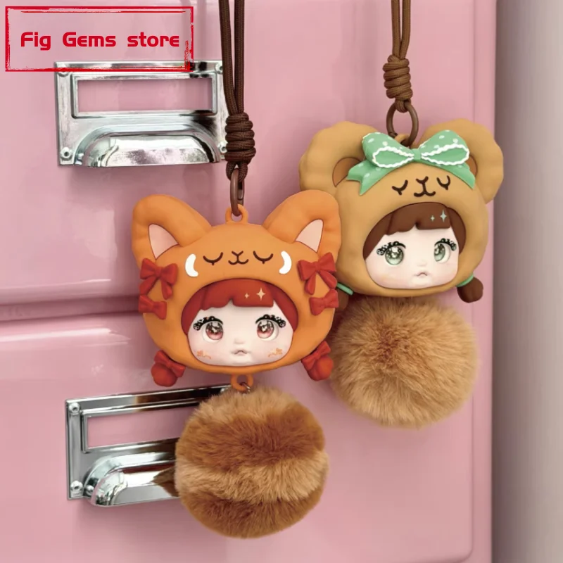 

Genuine Nommi Forest Melodies Plush Headphone Case Series Blind Box Cute Bag Pendant Figure Doll Mystery Box Toys Birthday Gift