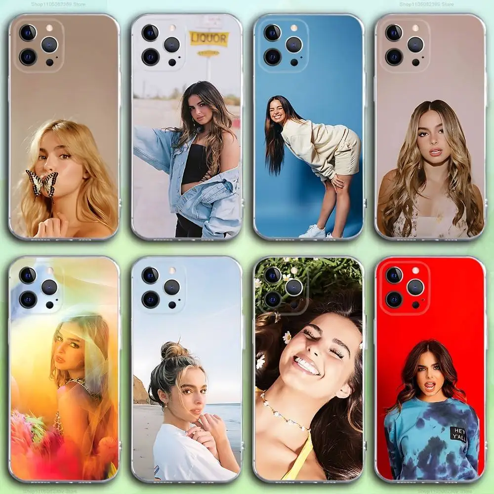 

A-Addisons Singer R-Rae Phone Case For iPhone 17,16,15,14,13,12,11 Pro,Max,Plus,X,XS,XR,SE4,E Mini Transparent Soft Cover