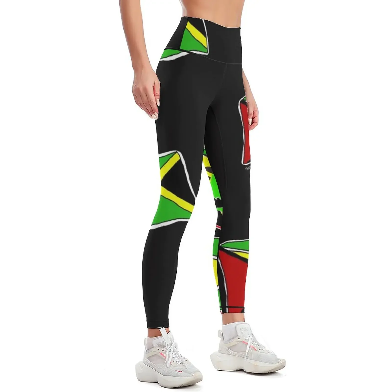 Reverserasta Leggings workout clothes for for physical trousers Golf wear Womens Leggings