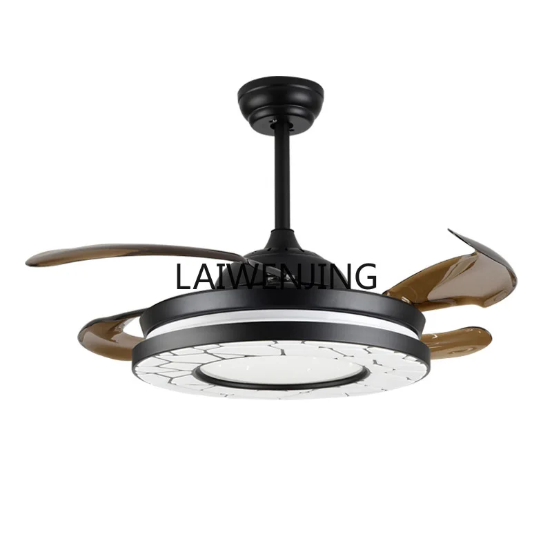 

SGF restaurant modern minimalist fan folding ceiling fan light silent