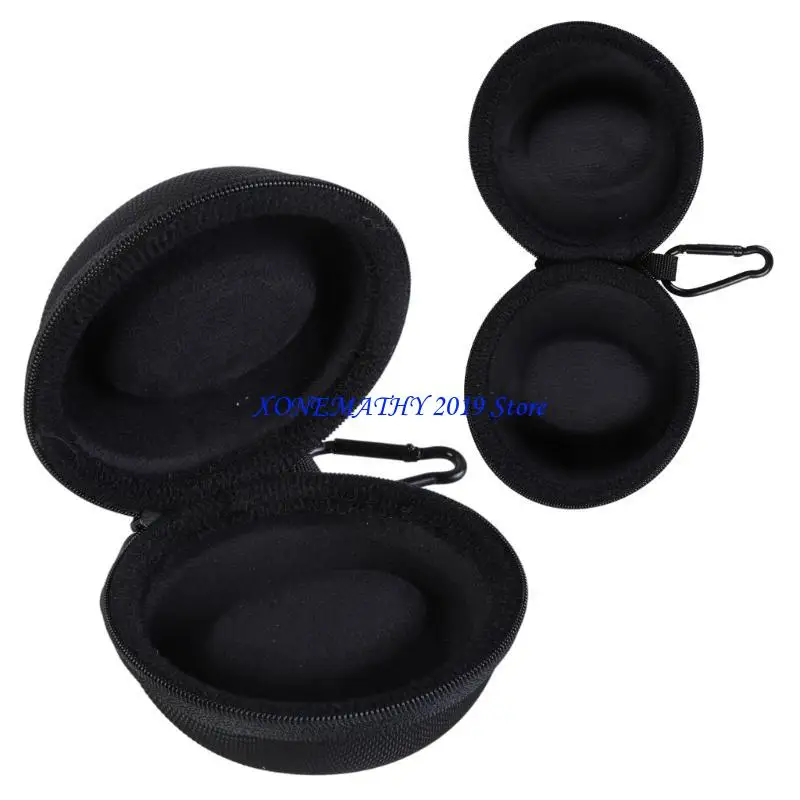 F42F Watch for Case for W/ Zipper + Carabiner Single Watch Storage Box لـ AC في الهواء الطلق