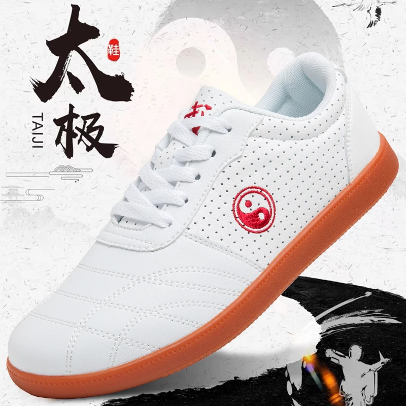 

2023 New Breathable Tai Chi Shoes Men Women Non Slip Martial Arts Shoes Traditional Chinese Bagua Shoes Low Top Outdoor Sneakers