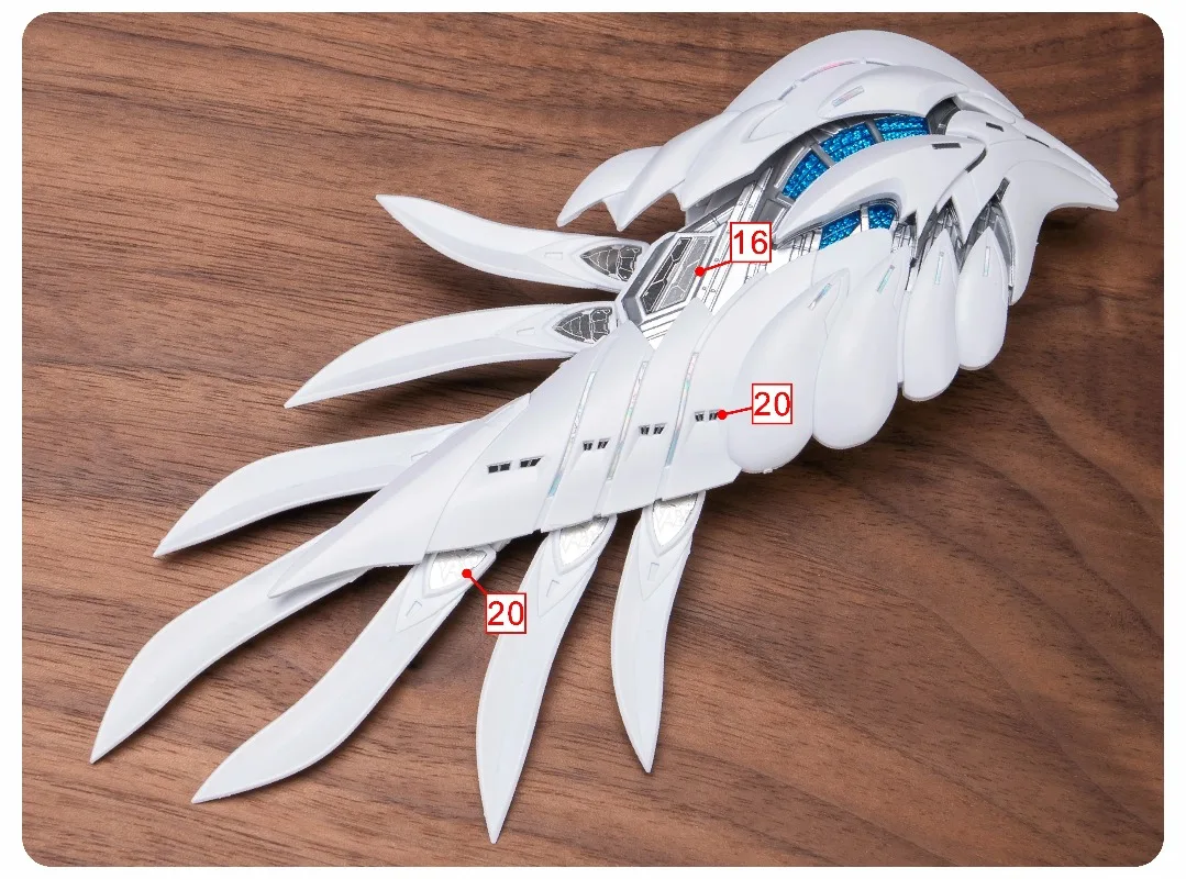 TAS PMC-BD-50-1 High Precision PE Photo Etched Sheets Fit MGSD XXXG-00W0 Wing Zero EW Model Upgrade DIY Hobby Accessories