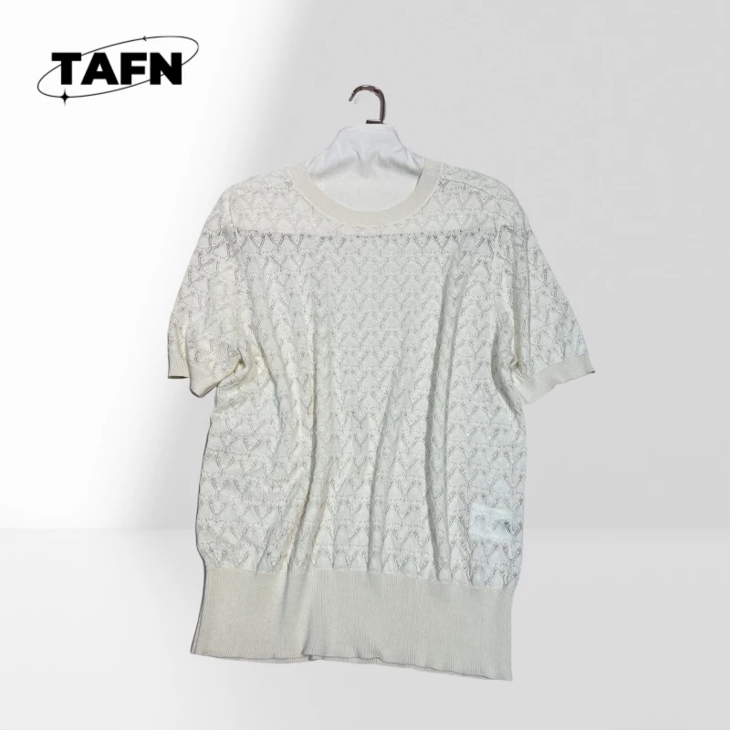 

Short Sleeve T-shirt Printing Looks Good Vintage-Inspired Cashmere Cardigan – Classic Design with Modern Comfort Pure WoolA25010