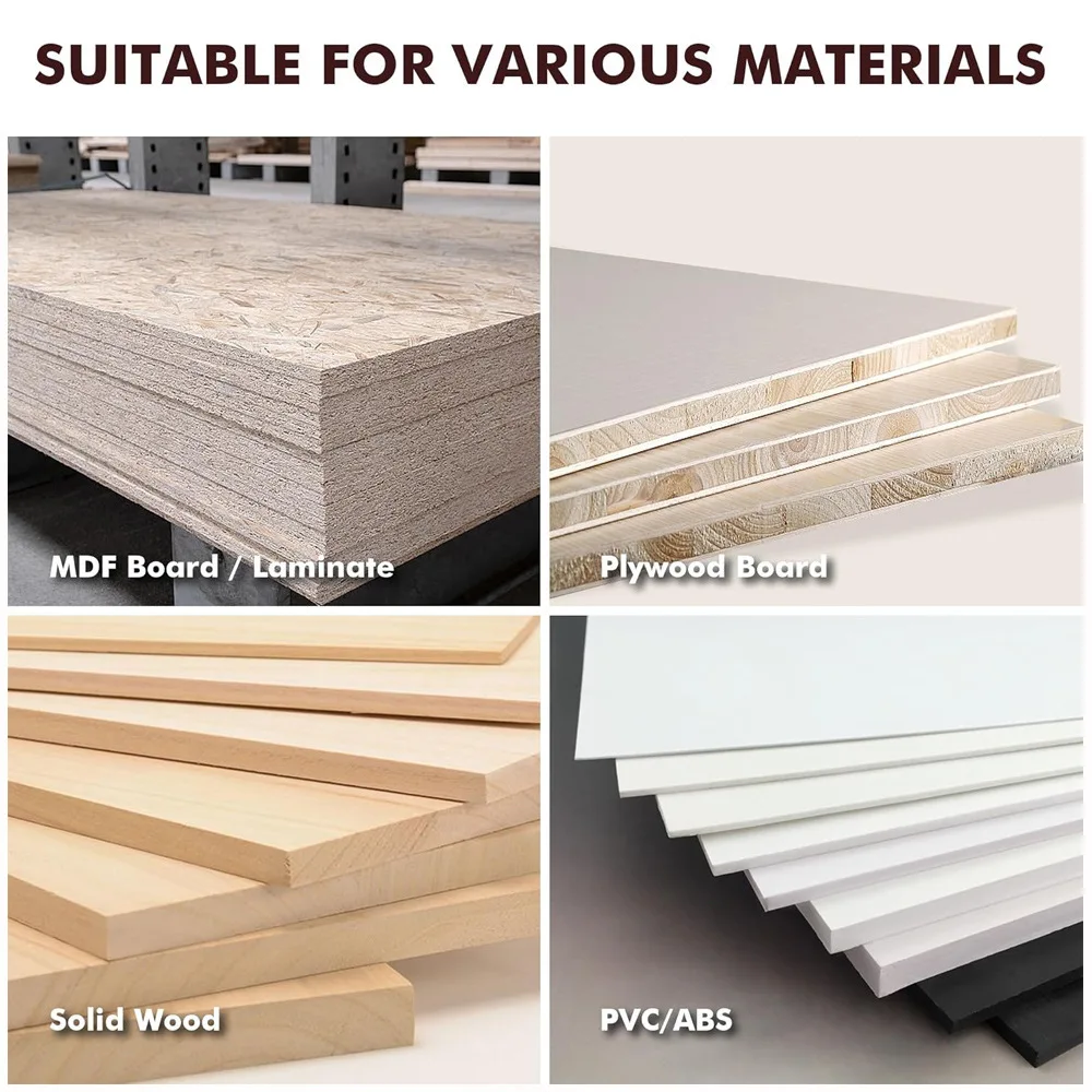 Trimmer Wood Chamfering Fillet Scraper Board Deburring Tool Trimming knife Woodworking Edge Corner Planer Specialty Edge Banding image 5