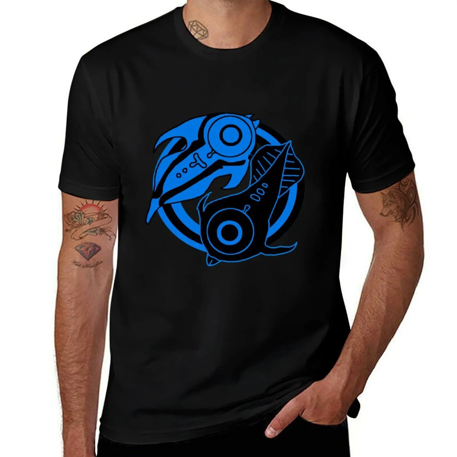 Peeper / Arctic Peeper Mural T-Shirt Vintage Style Printed Top T-Shirt