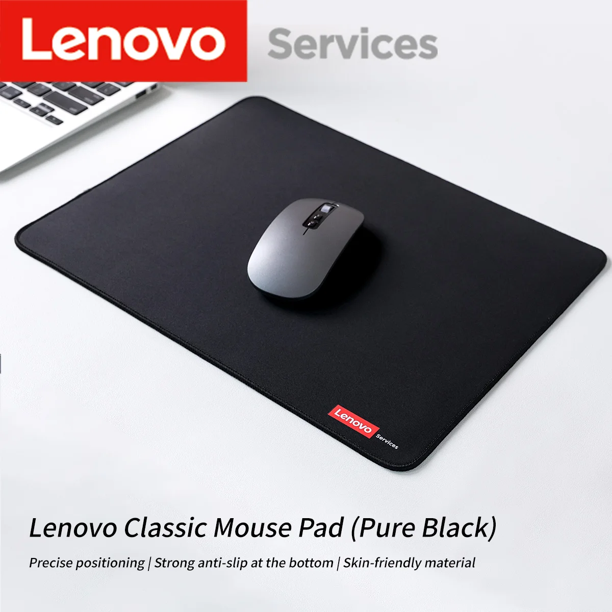 Lenovo E-Sports Gaming Extra-Thick Gaming Mouse Pad Portable Office Keyboard Desk Protector Computer Stain-Resistant Desk Pad