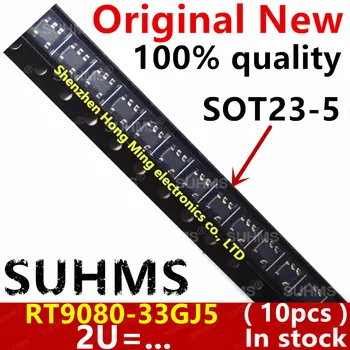 (10 pezzi)100% Nuovo RT9080-33GJ5 RT9080-33 RT9080 2U=80X 2U=.. sot23-5