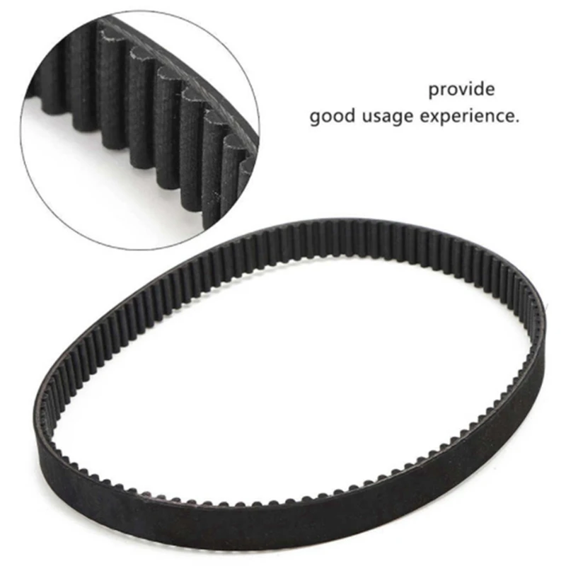 3X Driving Belt Band Accessory For E-Scooter Electric Bike Black Belt For Electric Scooter E-Scooter 535-5M-15