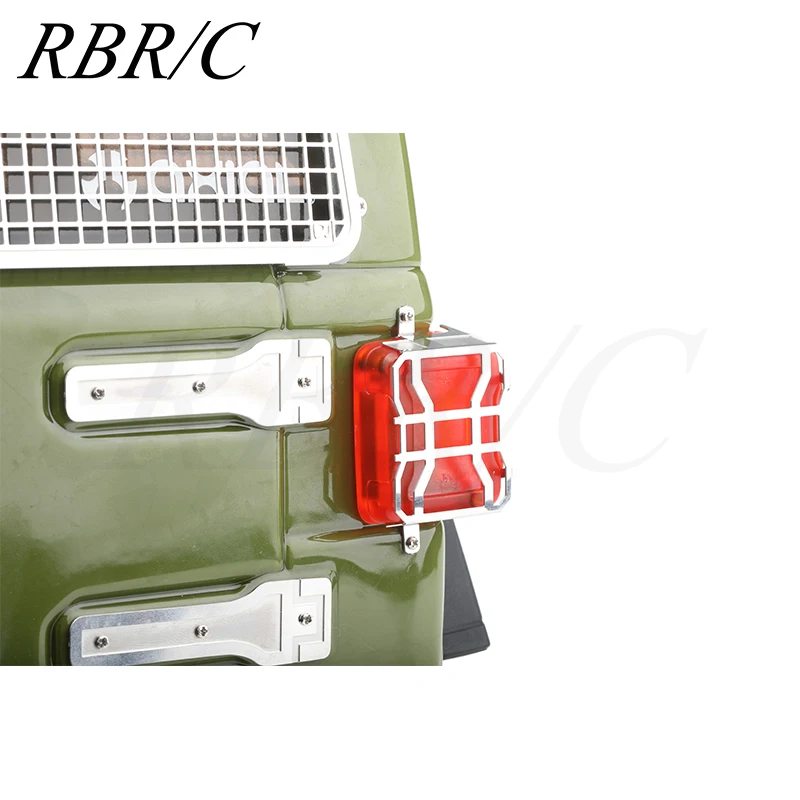 KM TANK300 SCX6 RC Car Spare Parts Metal Lampshade Wiper Side + Rear Window Mesh Door Hinge Reflector