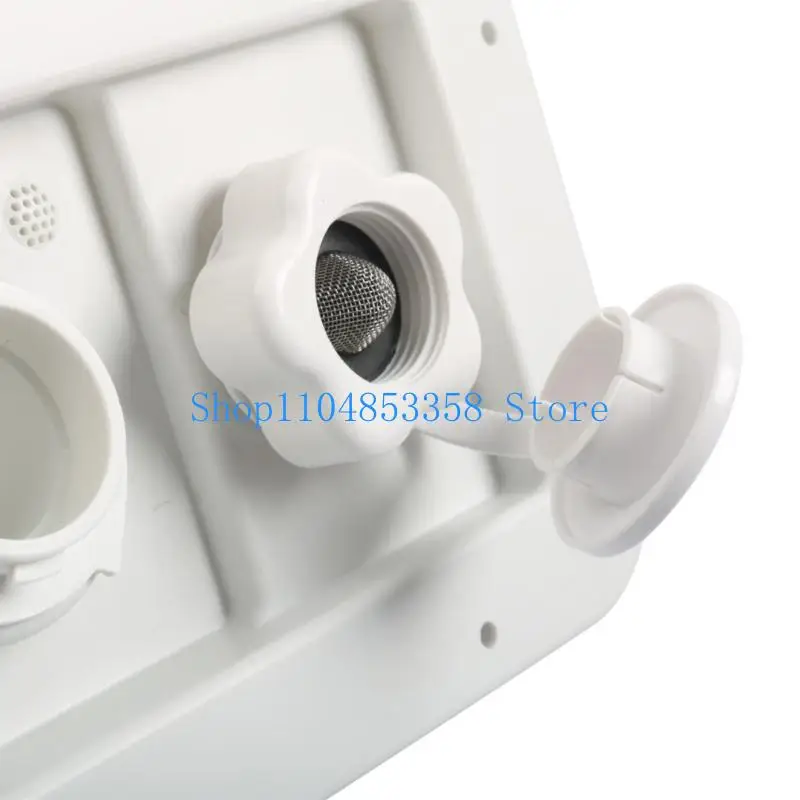 652F RVs Water Fill Inlet Check Valves City Water Inlet Corrosion Resistant PP Not Return Control