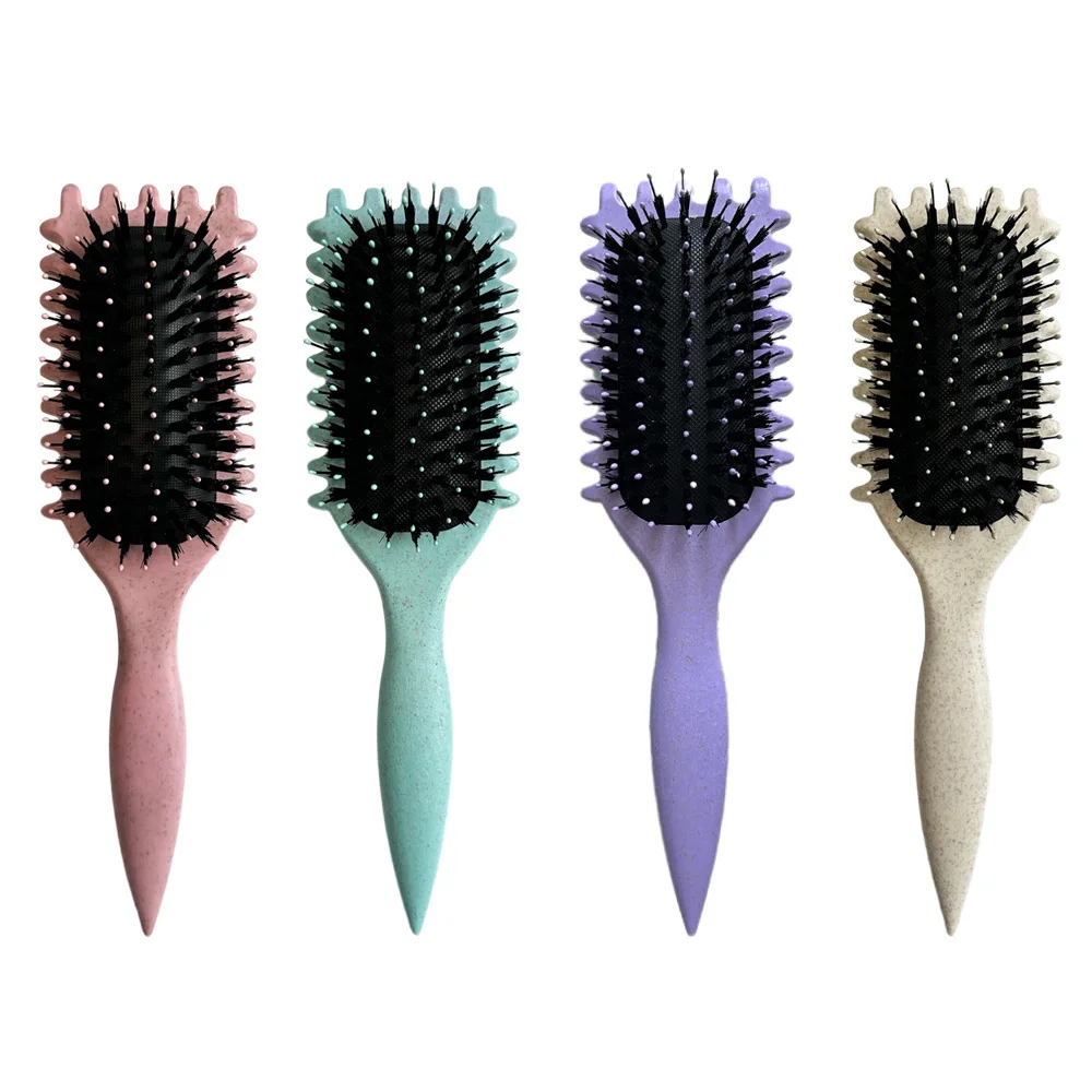 Hollow Comb Curls Define Styling Brush New Durable Smooth Hair Fluffy Comb Massage Home Hair Styling Tool Combs