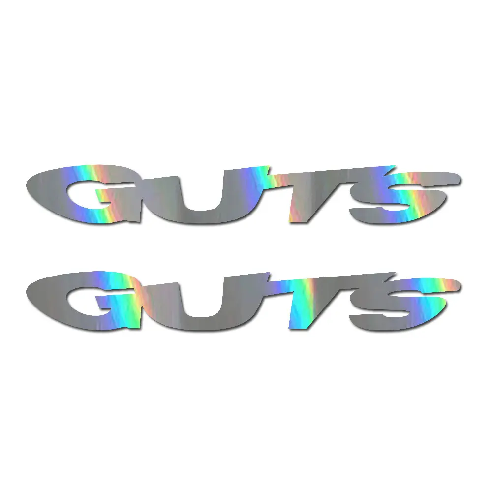 Image of 2x für GUTS GRAPHICS DECAL STICKER MOTOCROSS ENDURO RACE