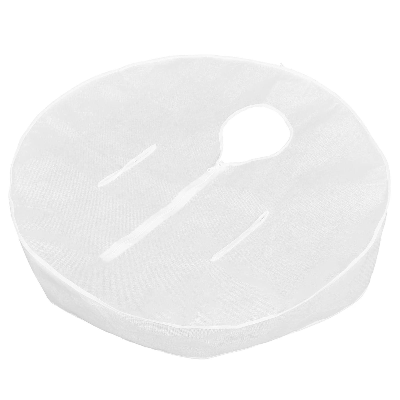 

Insulated Bath Tub Foldable Hot Water Retention Lid For Round Spa Bathtubs Universal Protection Sauna Steam Compatible