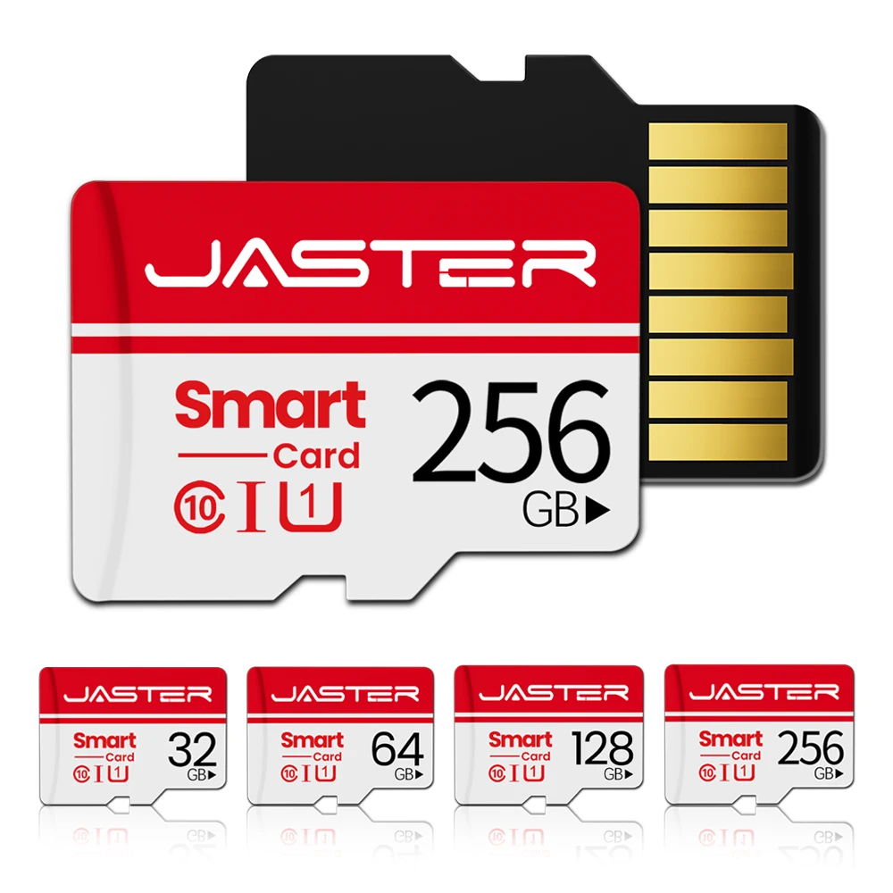 

New Original JASTER Smart TF/SD Card 16gb 32gb 64gb 128gb Max 98Mb/s Memory Card for Samrtphone and Table PC Class10