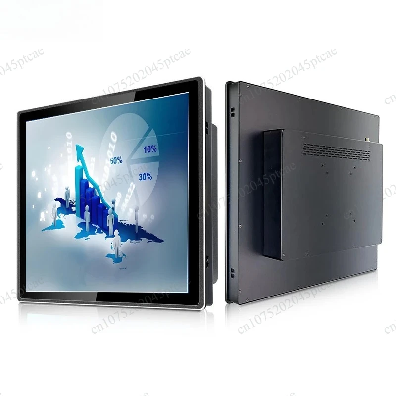 LCD Monitor 17/19/21.5 Inch for ATM Kiosk HDMI Interface Waterproof Front Embedded Capacitive Touch Screen Industrial