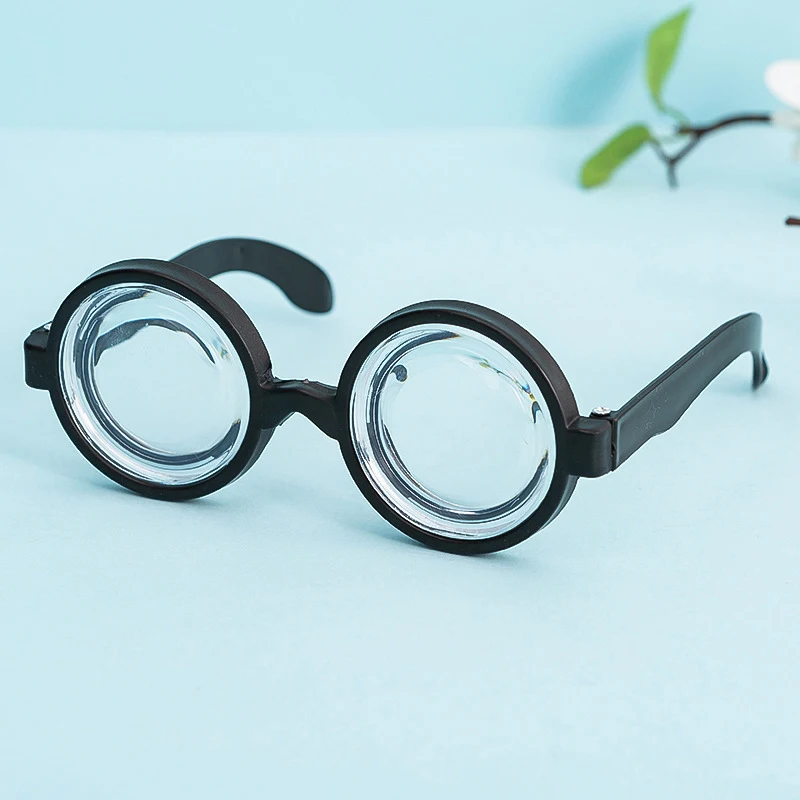 Round Shape Glasses Funny Halloween Eyewear Props Cosplay Costumes Party Decor Accessories Kids Teens Party Favors Gift