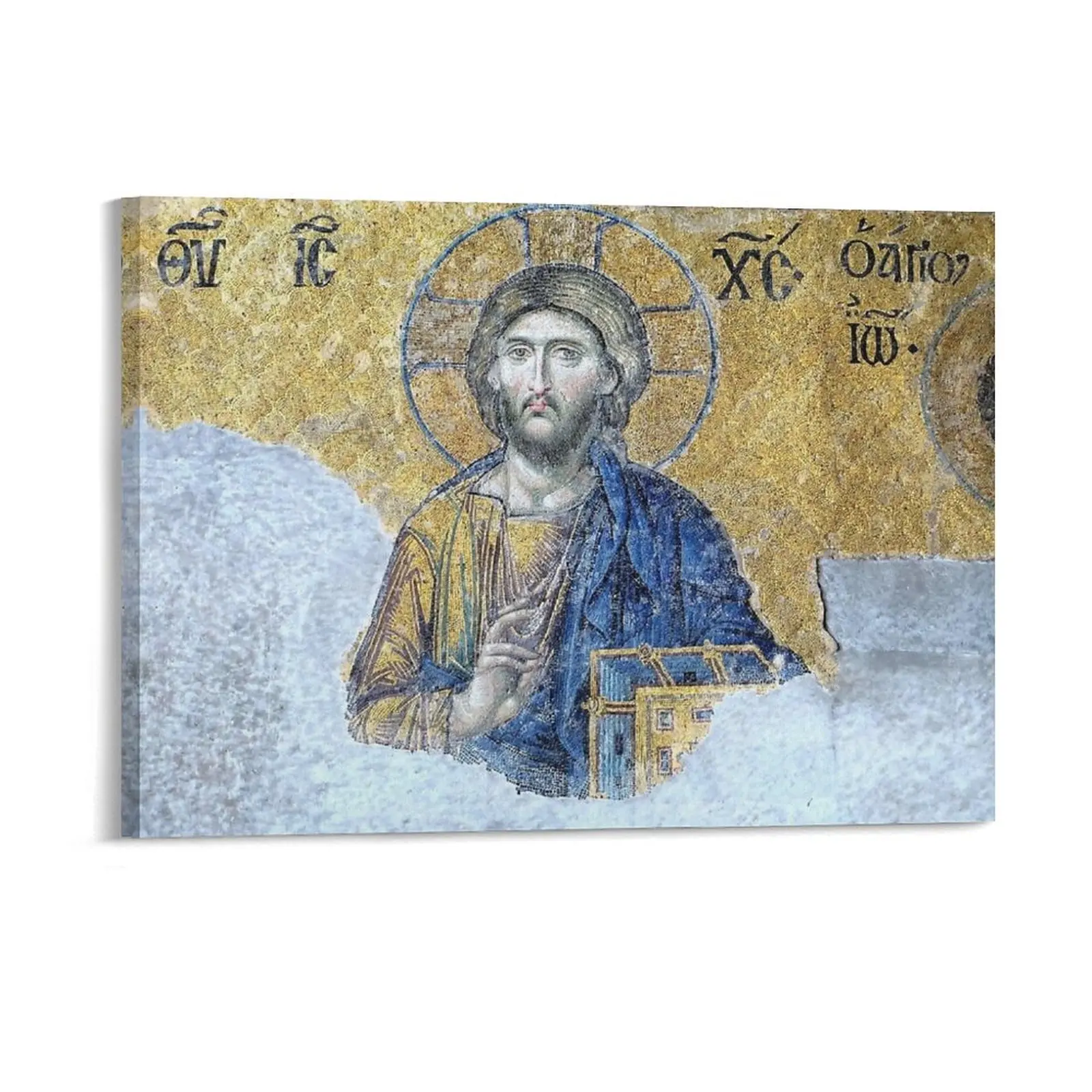 Jesus Pantocrator Hagia Sophia Canvas Painting Club Party Customize Create Designing Create Framed Wall Painting