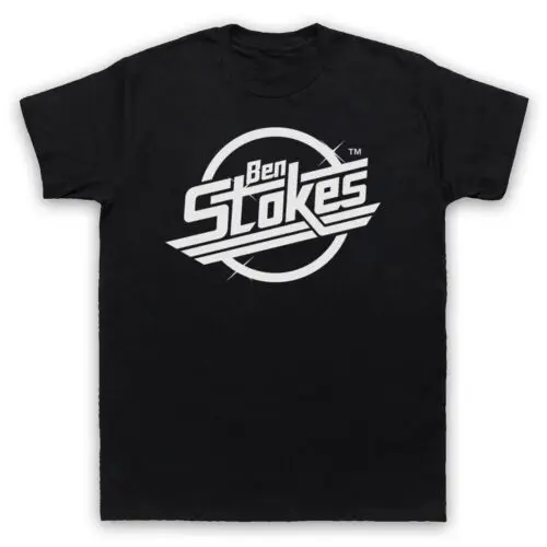 BEN STOKES ROCK BAND PARODY THE STROKES LOGO CRICKET MENS & WOMENS T-SHIRT