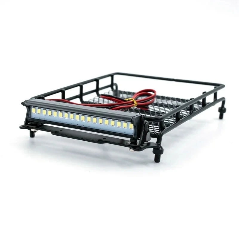 

Universal Roof Racks With LED Light for 1/14 1/12 1/10 RC Crawler Car SCX10 CC01 MN D90 D91 D99 MN90 MN99S