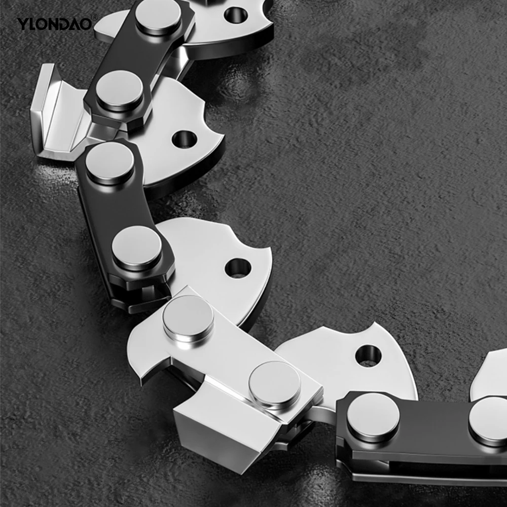 Mini Electric Chainsaw Chains 6/16 Inch Steel Electric Chain Saws Guide Garden Power Tools Accessories Chain Replacement