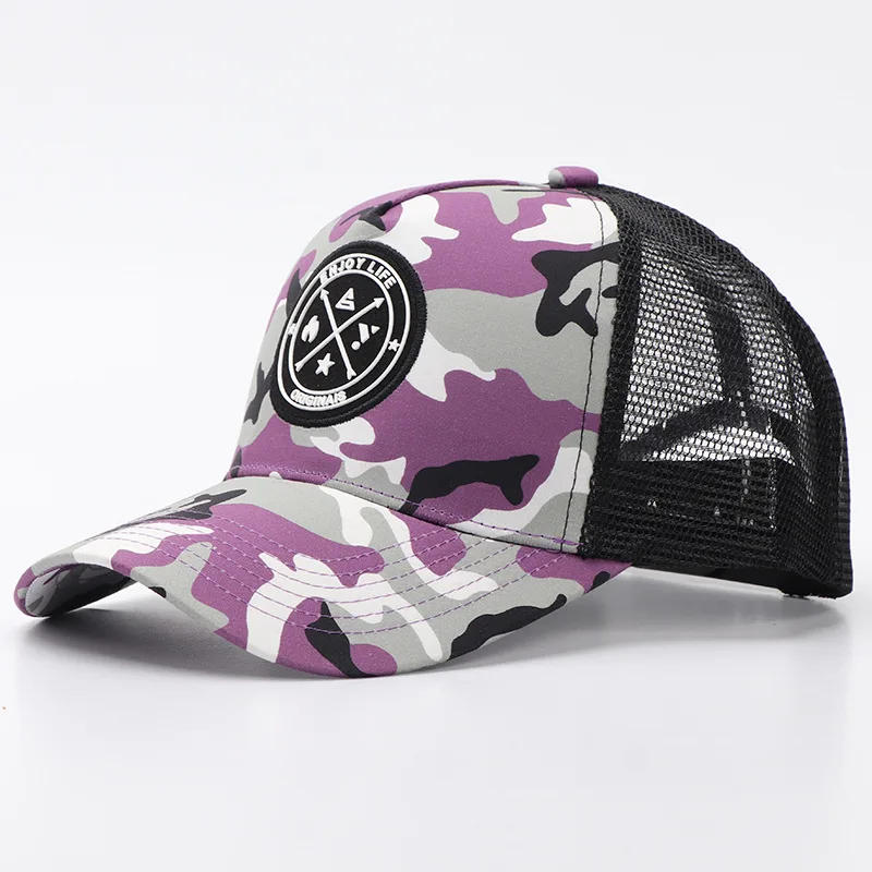 Neue Sommer Mesh Baseball Cap Frauen Männer Brief Patch Snapback Hut Casual Atmungsaktive Unisex Straße Hip Hop Trucker Caps – Detail 18