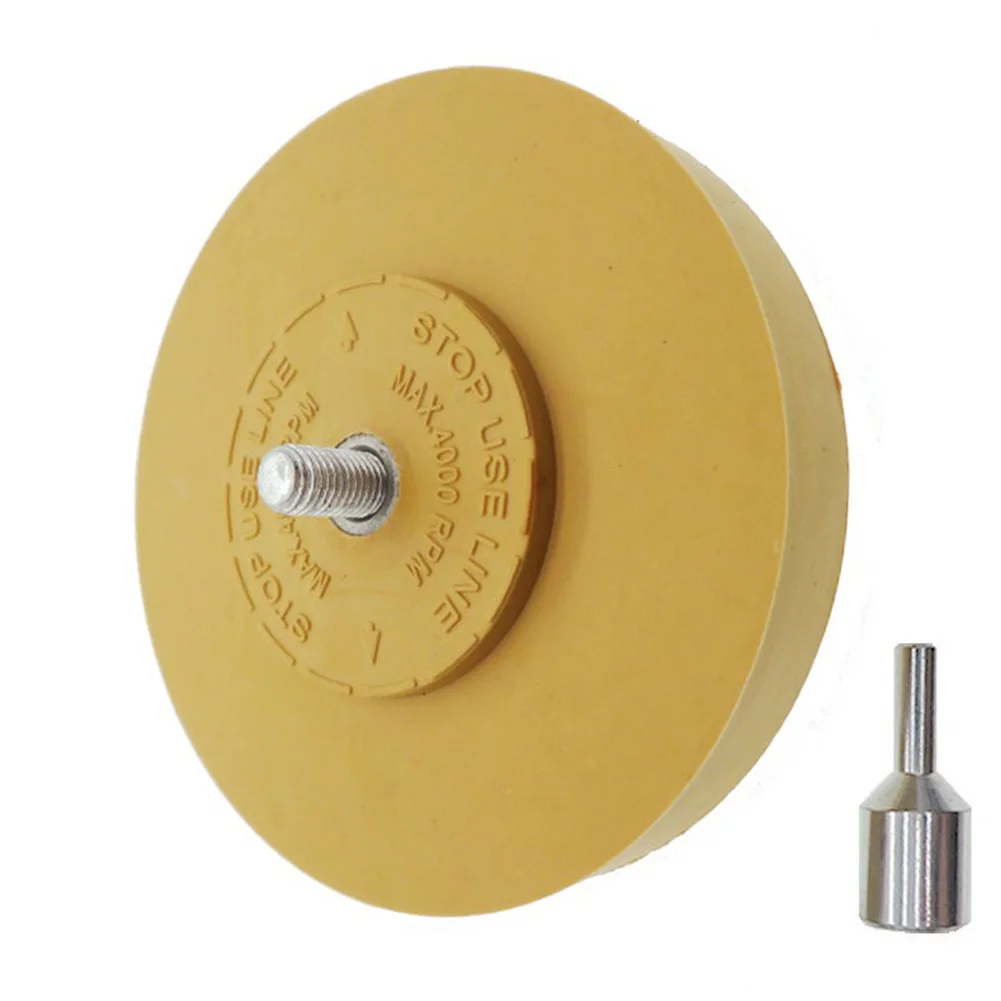 /Rubber /Eraser /Wheel Sticker Remover Tool For Drill Vinyl Decal Tape Removal On Car Boat Motorcycle Painted For Surface