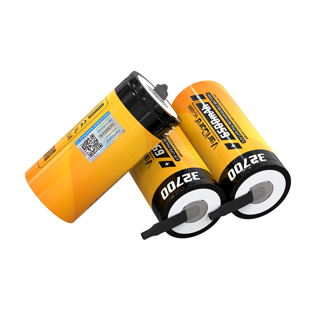 VariCore 3,2 V 32700 6500 mAh LiFePO4-Akku 35 A Dauerentladung Maximal 55 A Hochleistungsakku + Nickelbleche