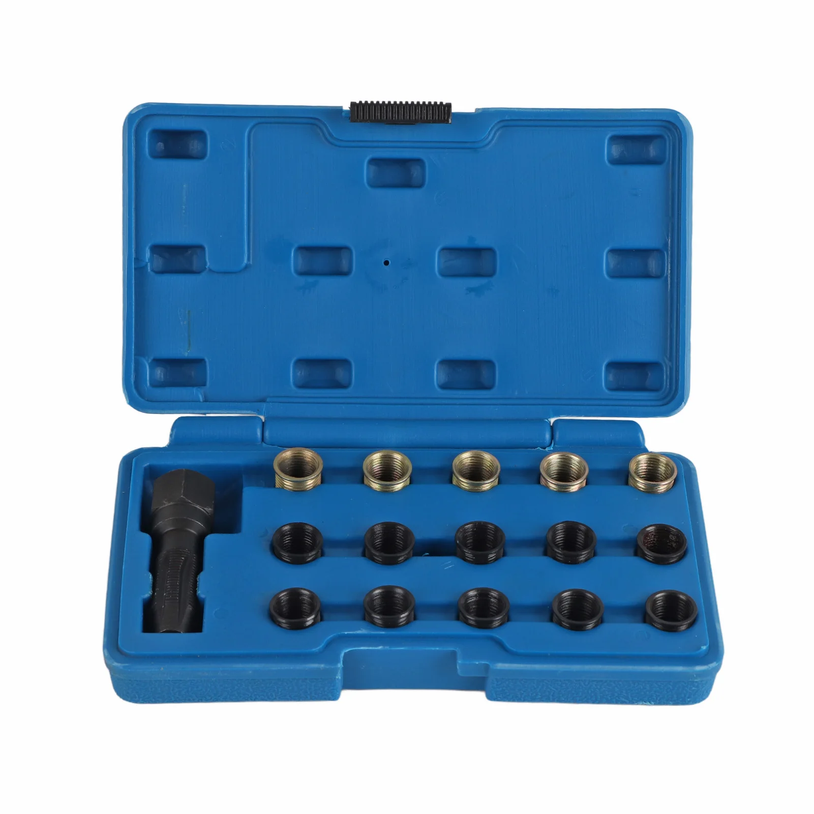 Spark Plug Rethread M14x1.25 Spark Plug Thread Repair Tool Screw Tap Portable Carbon Steel Rethread Kit Thread Restore Tool