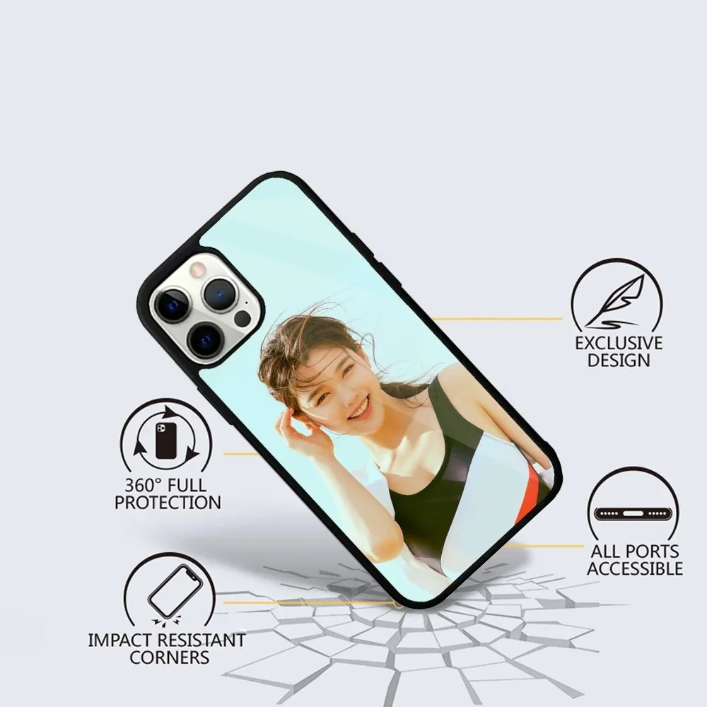 K-kim yoo jung  Phone Case For iPhone 15,14,13,12,11,Plus,Pro,Max Mini Magsafe Magnetic Wireless Charging