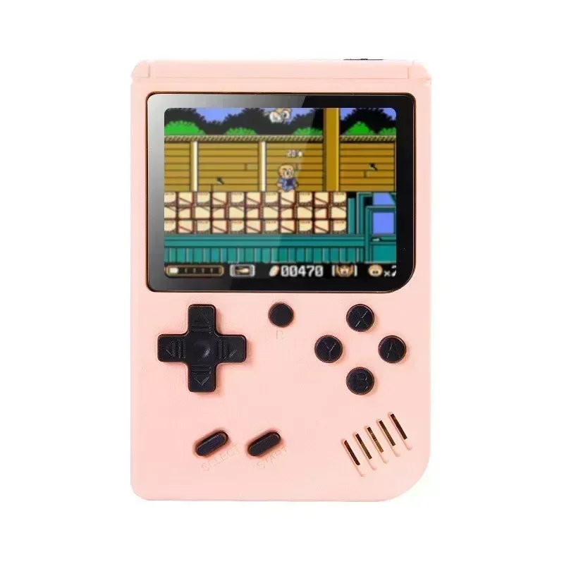 10Pcs Retro Portable Mini Handheld Video Game Console 8 Bit 3.0 Inch Color LCD Kids Color Game Player Built in 500 Games