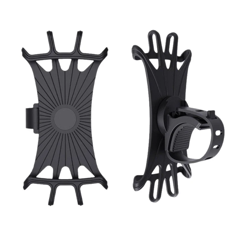 Silicone Bike Phone Holder Bicycle Handlebar Mobile Phone Mount Stand for Cycling